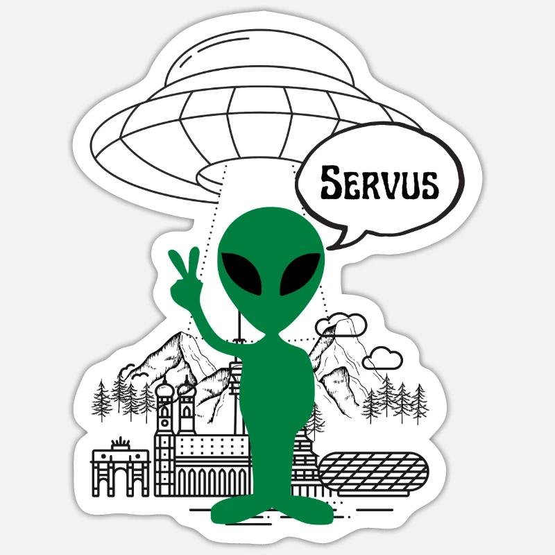 Sticker Größe S (10 x 10 cm) - 