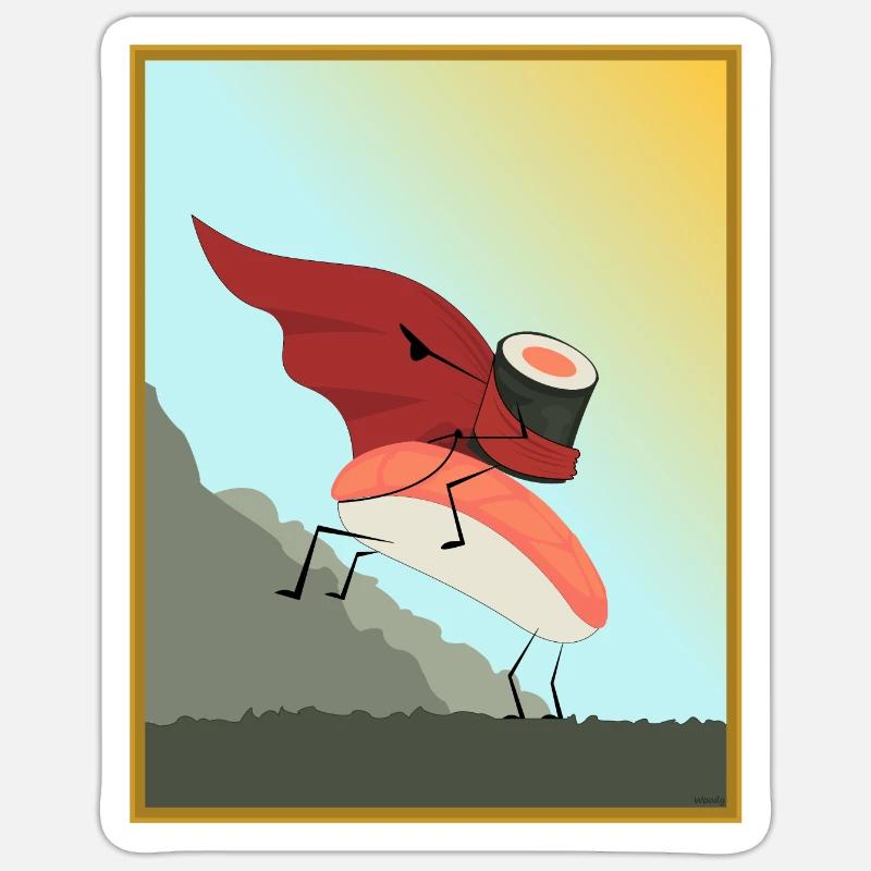 Sticker taille S (10 x 10 cm) - 