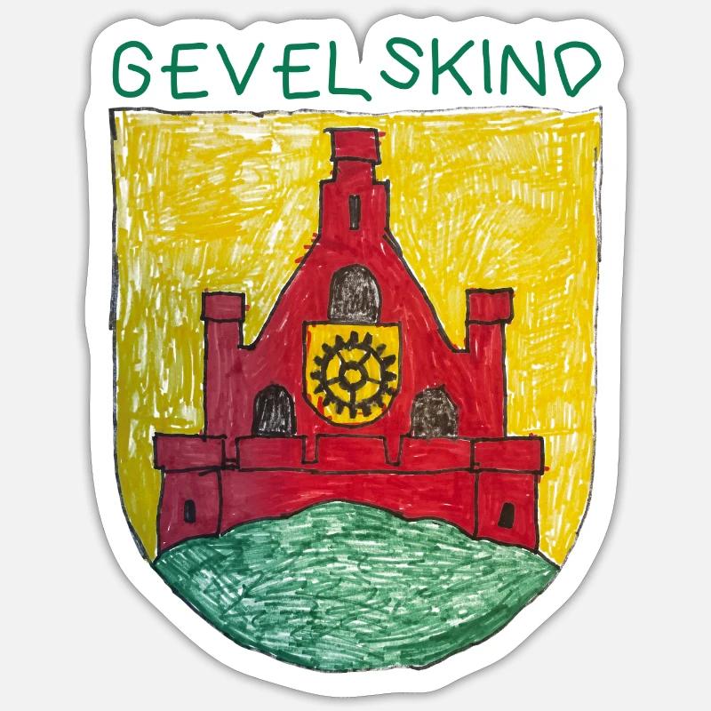 Sticker Größe S (10 x 10 cm) - 