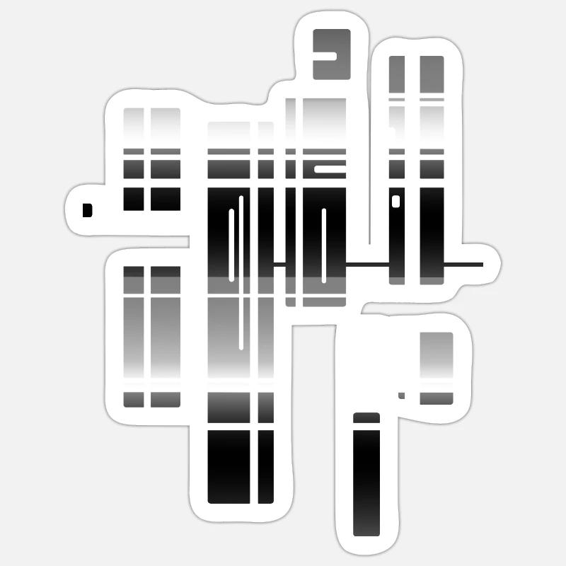 Sticker taille S (10 x 10 cm) - 