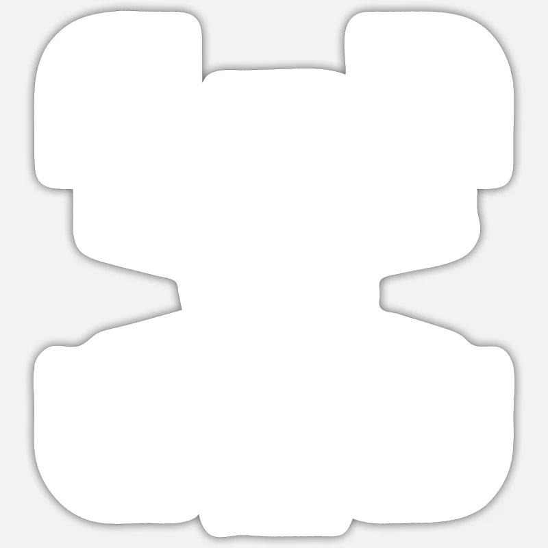 Sticker Größe S (10 x 10 cm) - 