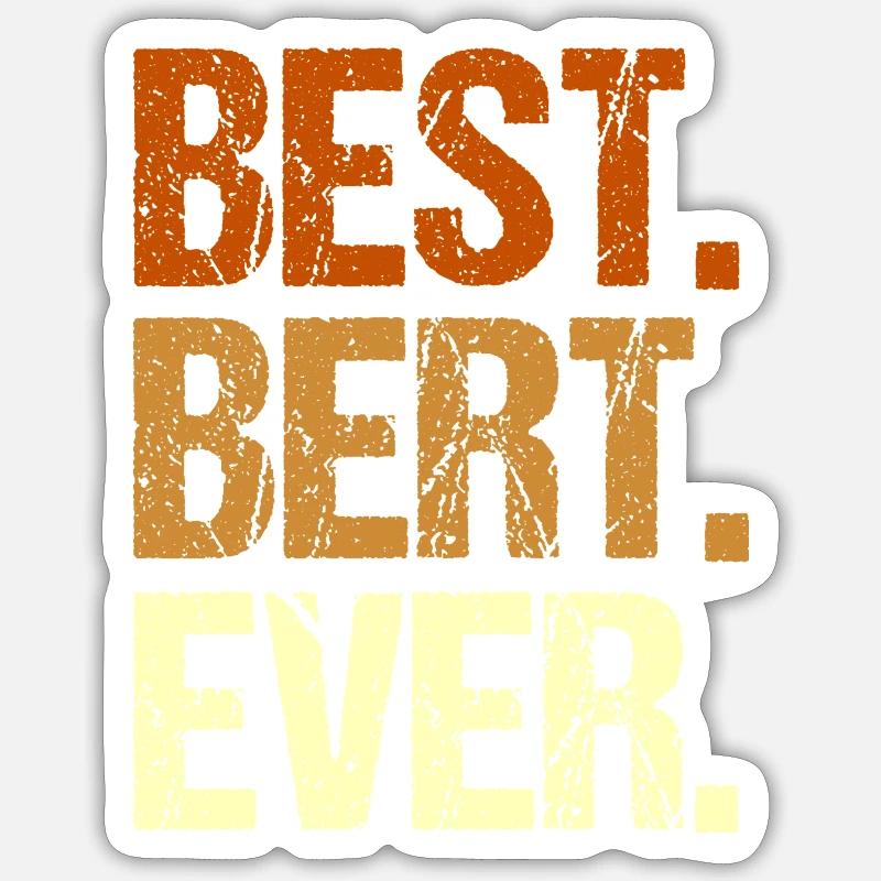 Bert Sticker taille S (10 x 10 cm)
