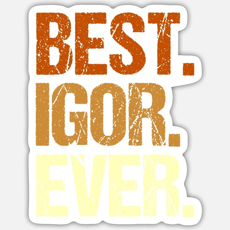 Igor Sticker Größe S (10 x 10 cm)