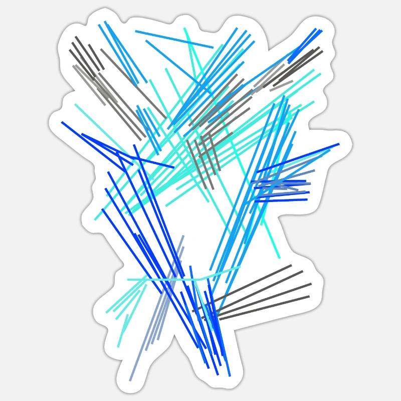 Futurisme Sticker taille S (10 x 10 cm)