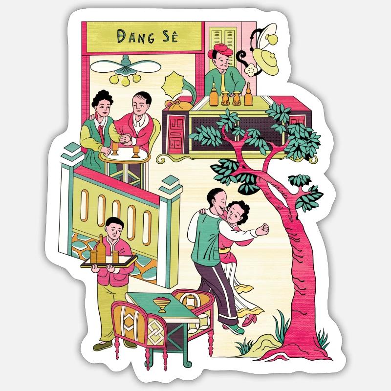 Sticker size S (10 x 10 cm) - 