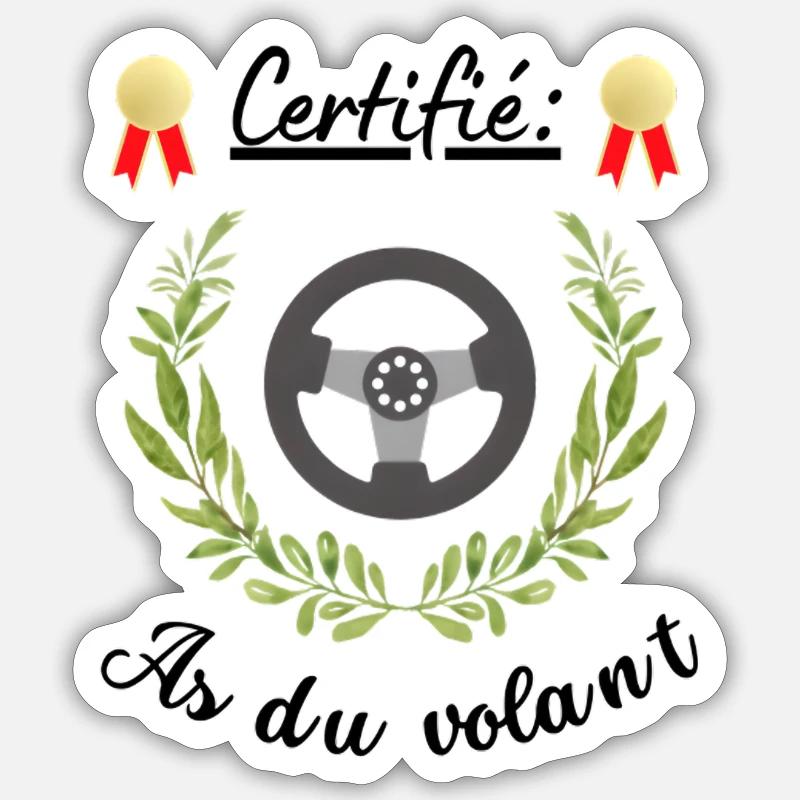 Sticker taille S (10 x 10 cm) - 