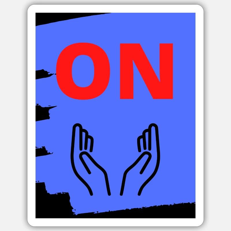 Sticker Größe S (10 x 10 cm) - 