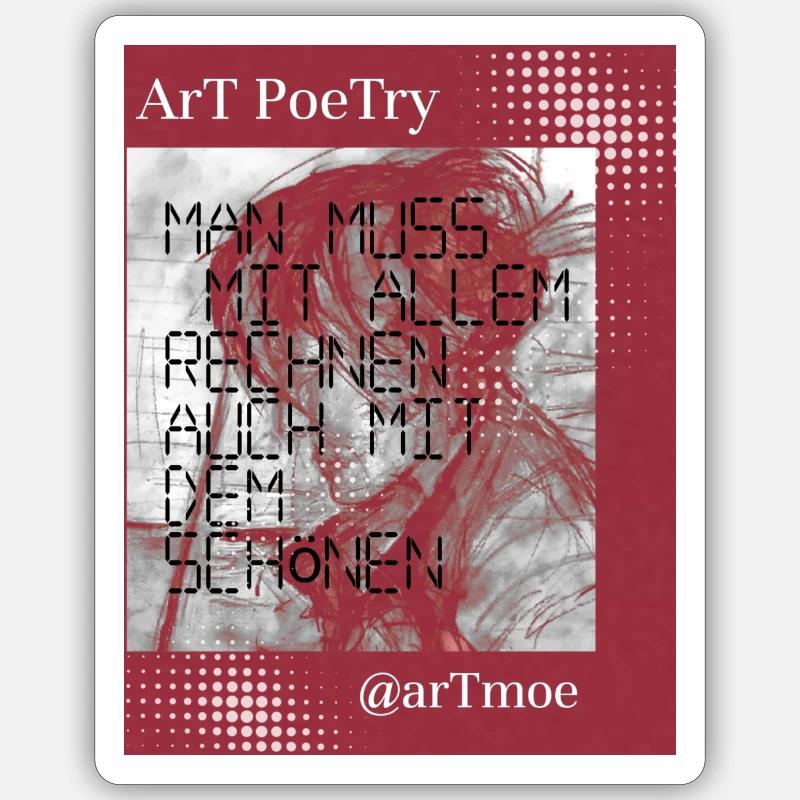 Sticker Größe S (10 x 10 cm) - 