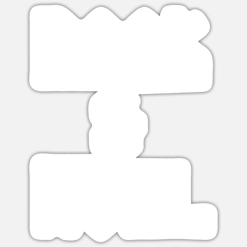 Sticker Größe S (10 x 10 cm) - 