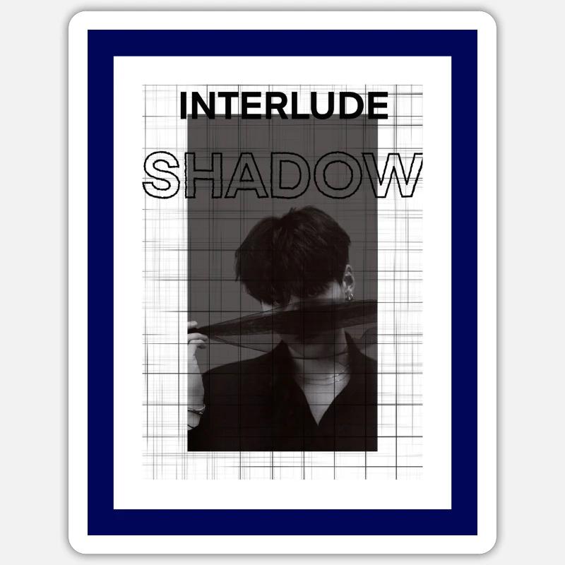 OMBRE D’INTERLUDE Sticker taille S (10 x 10 cm)