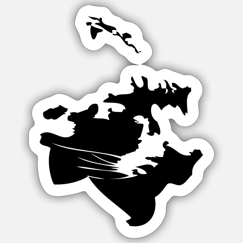 Sticker size S (10 x 10 cm) - 