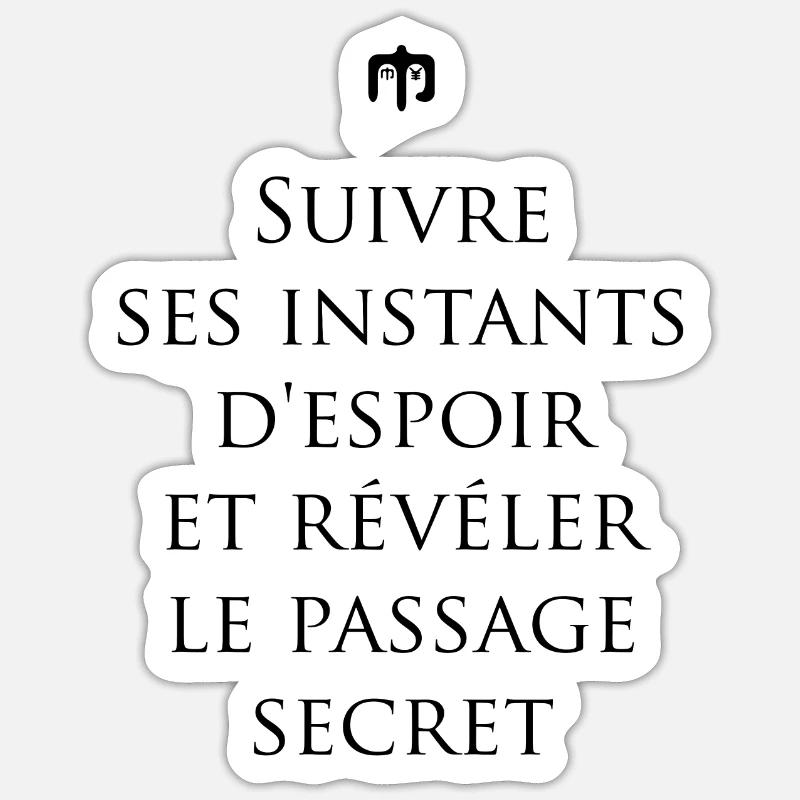 Sticker taille S (10 x 10 cm) - 