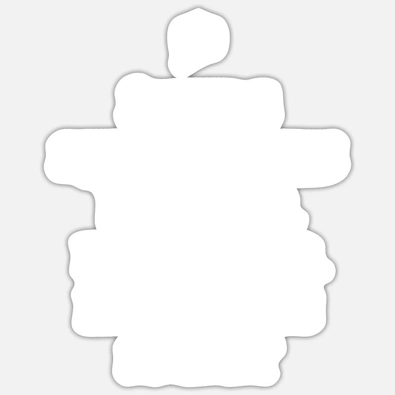 passage wite - Sticker taille S (10 x 10 cm) - blanc mat