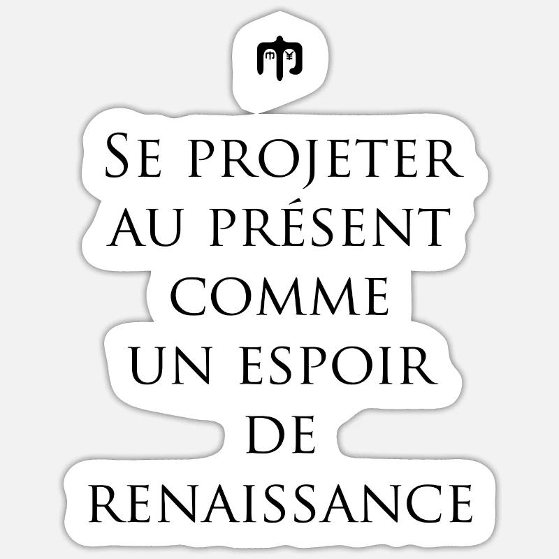 renaissance Sticker taille S (10 x 10 cm)