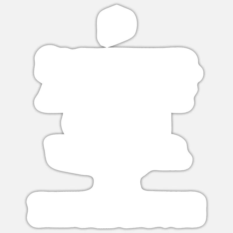renaissance wite - Sticker taille S (10 x 10 cm) - blanc mat