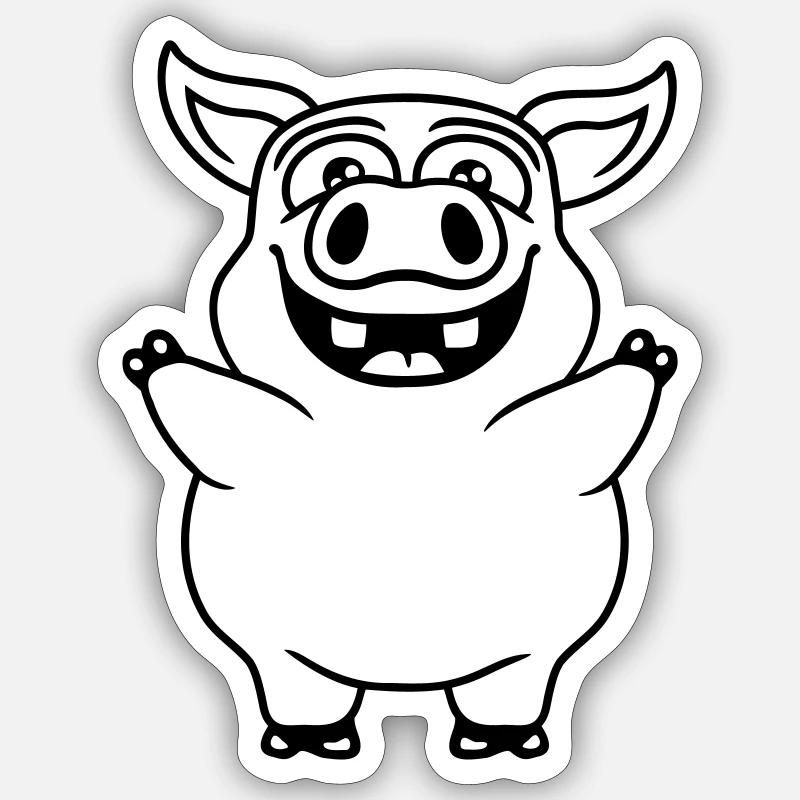 Sticker size S (10 x 10 cm) - 