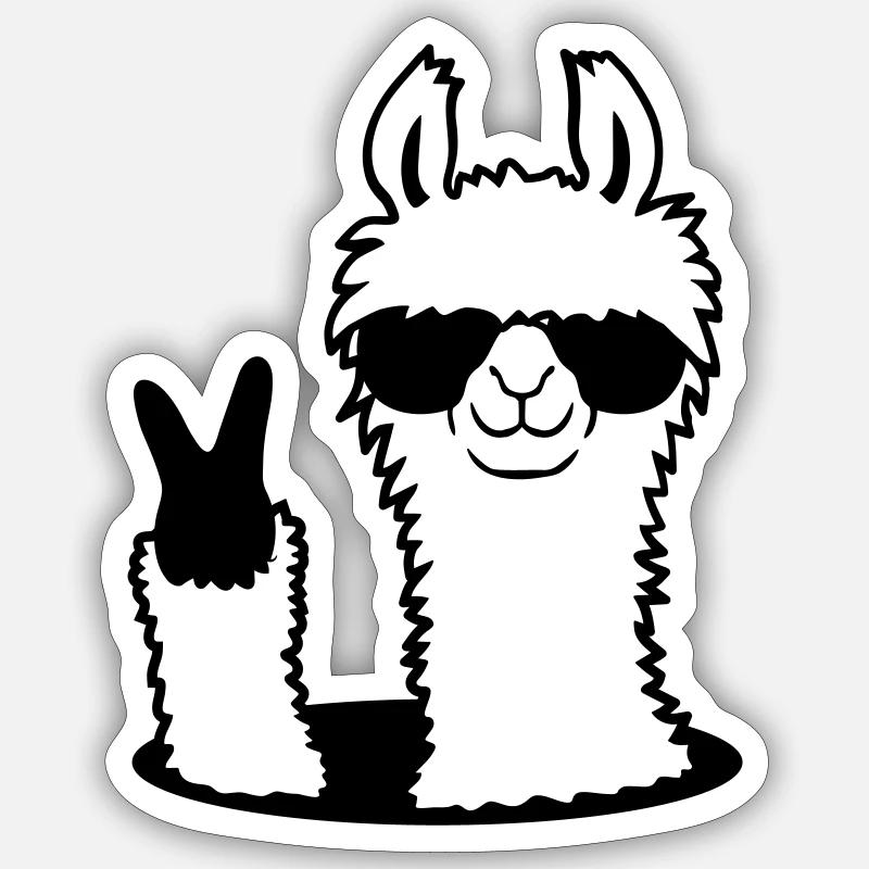 Sticker Größe S (10 x 10 cm) - 