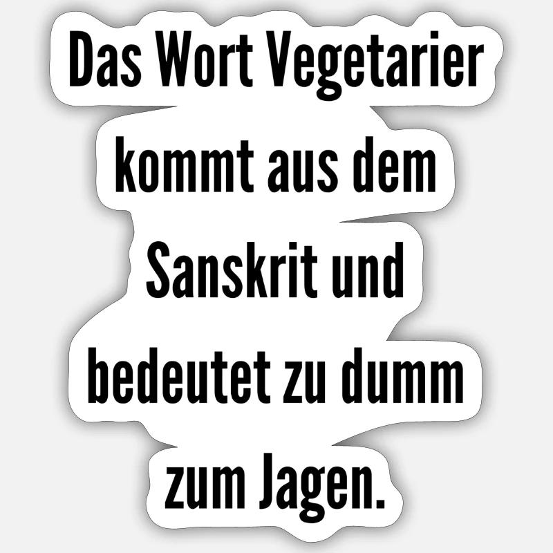 Sticker Größe S (10 x 10 cm) - 