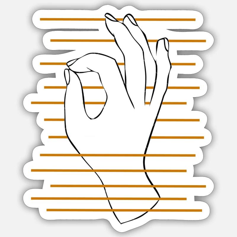 Sticker Größe S (10 x 10 cm) - 