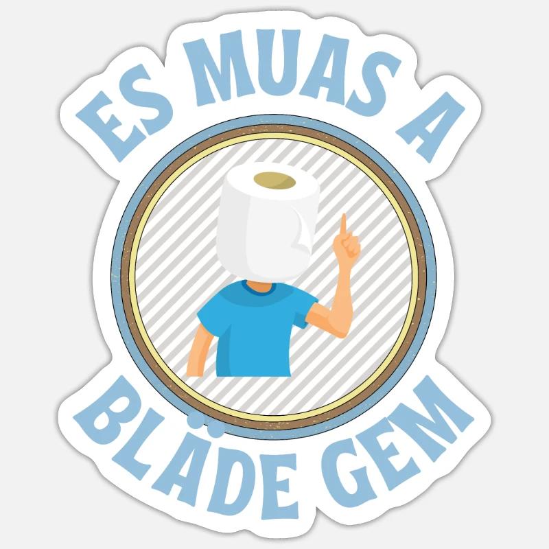 Sticker Größe S (10 x 10 cm) - 