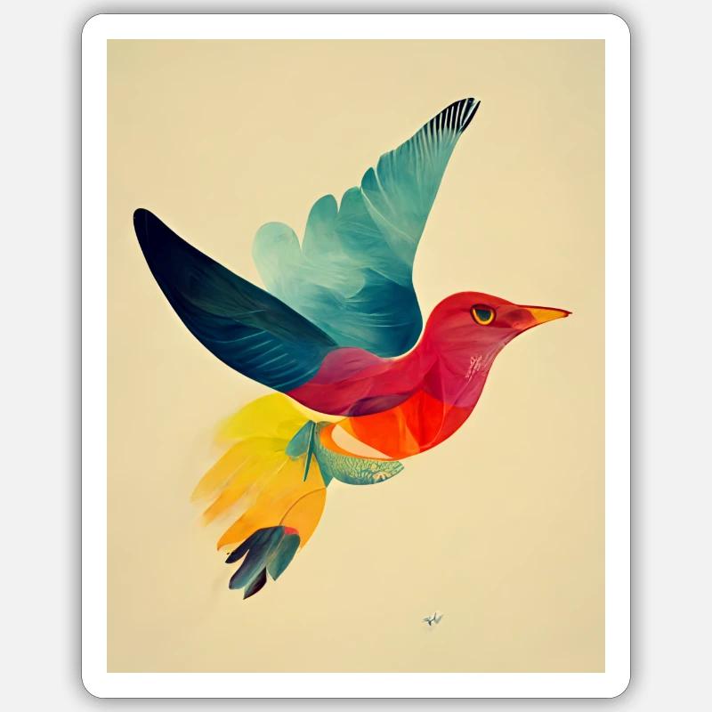 Sticker taille S (10 x 10 cm) - 