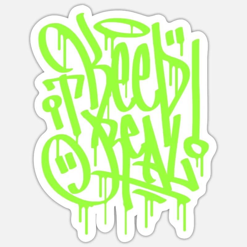 Sticker Größe S (10 x 10 cm) - 