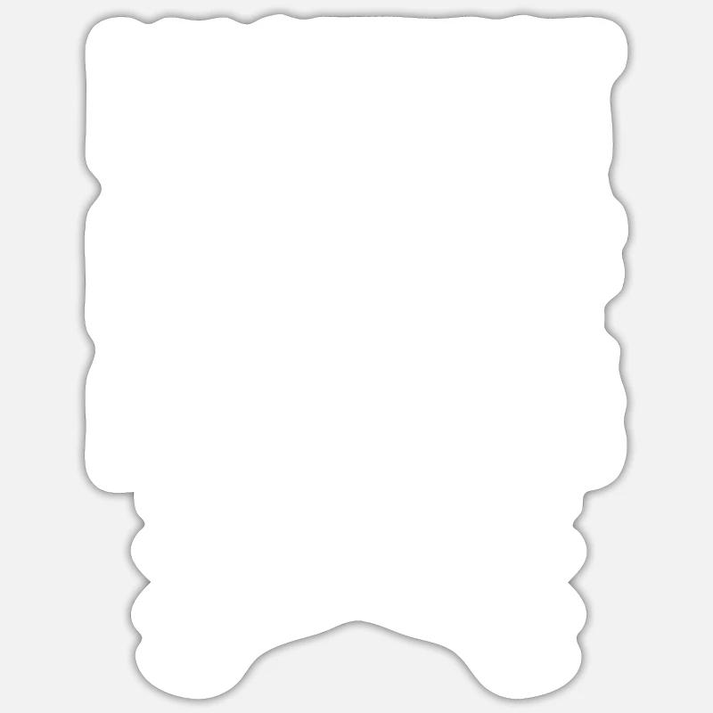 Make Things Idiot Proof But They Keep Making - Sticker size S (10 x 10 cm) - white matte