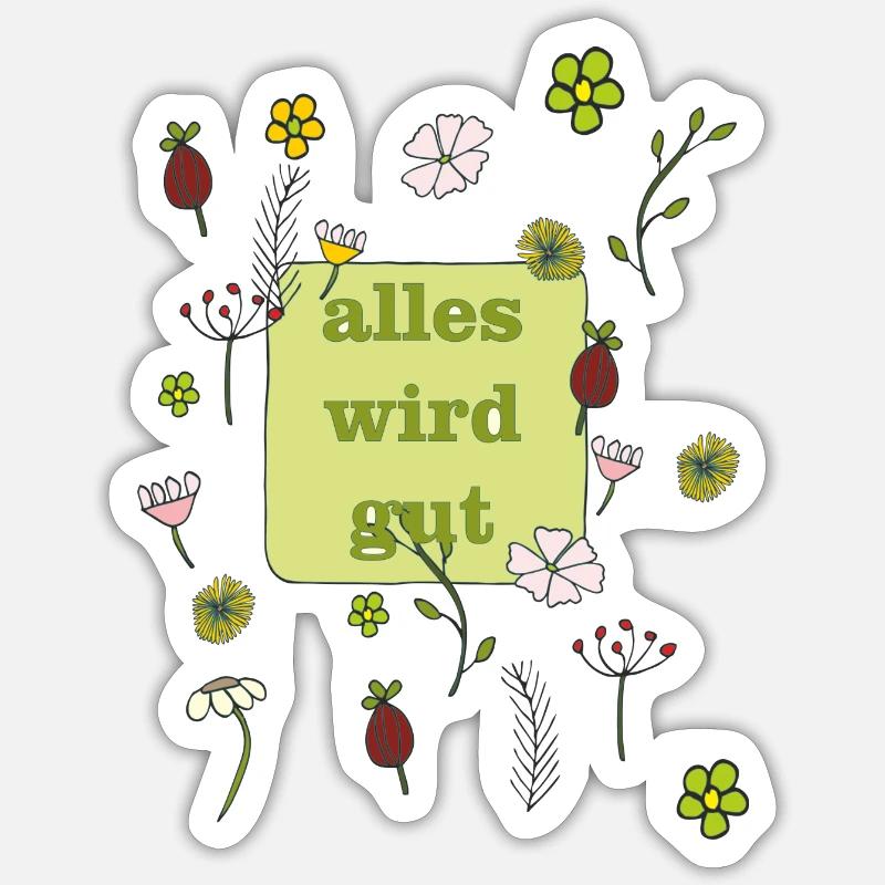 Sticker Größe S (10 x 10 cm) - 