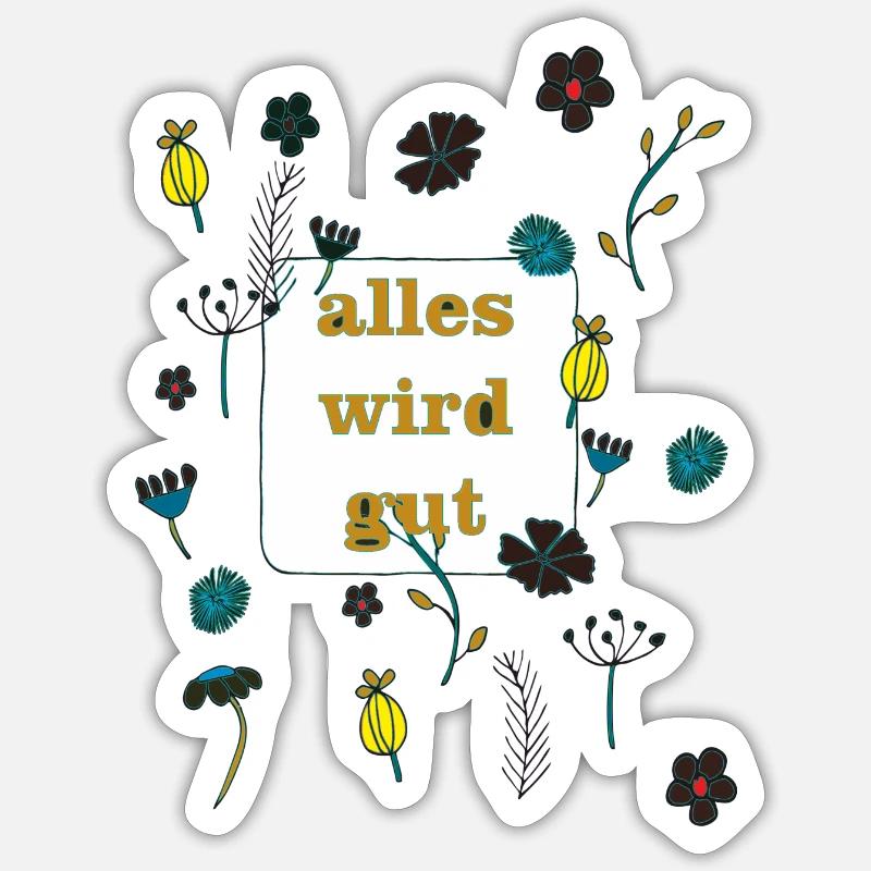 Sticker Größe S (10 x 10 cm) - 