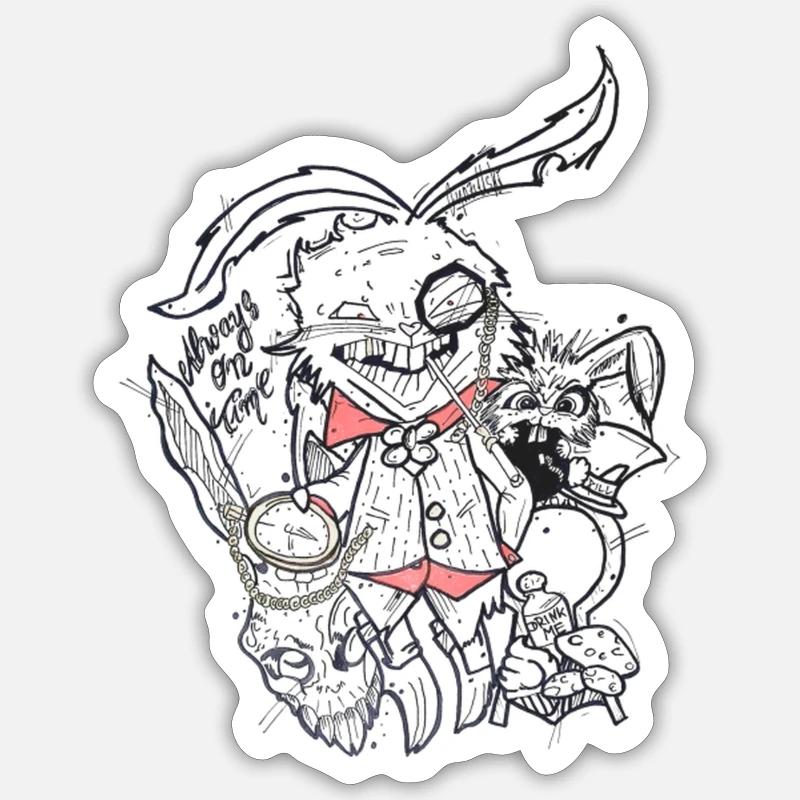 Sticker Größe S (10 x 10 cm) - 