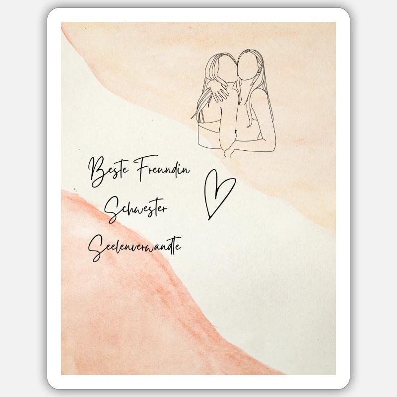 Sticker Größe S (10 x 10 cm) - 