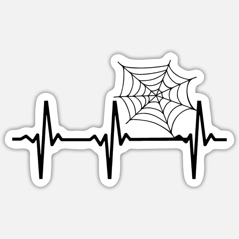 Spider Sticker Größe S (10 x 10 cm)