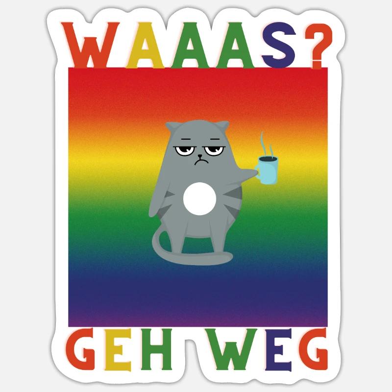 Sticker Größe S (10 x 10 cm) - 