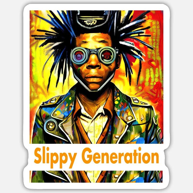 Génération Slippy Sticker taille S (10 x 10 cm)