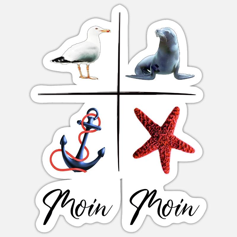 Sticker Größe S (10 x 10 cm) - 