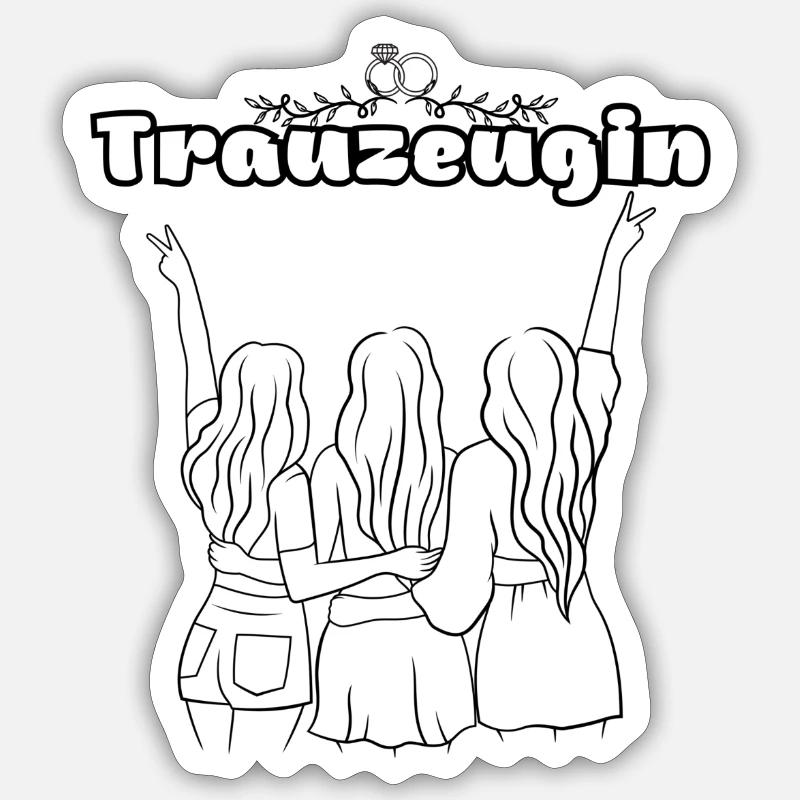 Sticker Größe S (10 x 10 cm) - 