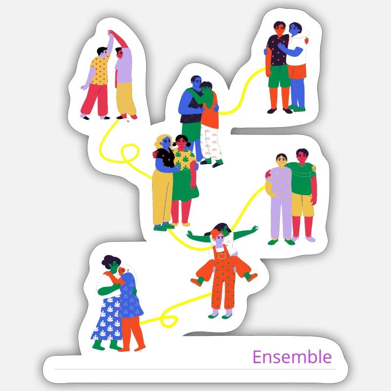 Sticker taille S (10 x 10 cm) - 