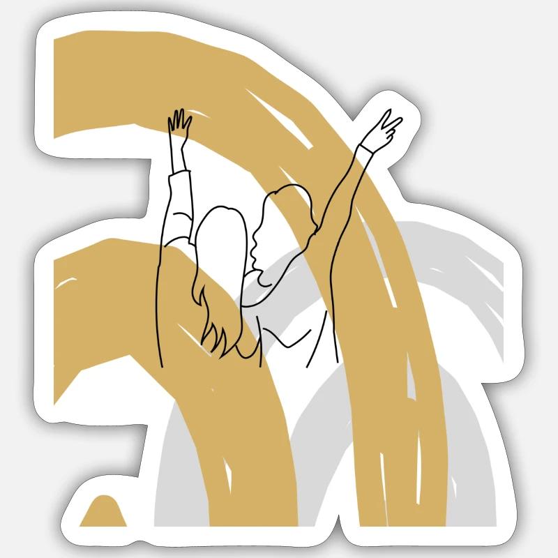 Sticker taille S (10 x 10 cm) - 