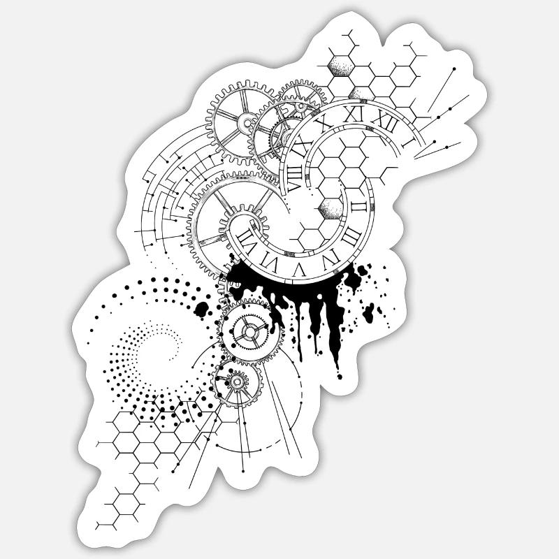 Sticker taille S (10 x 10 cm) - 
