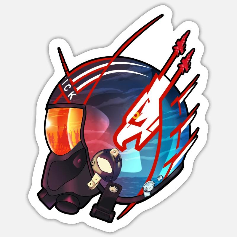 Sticker taille S (10 x 10 cm) - 