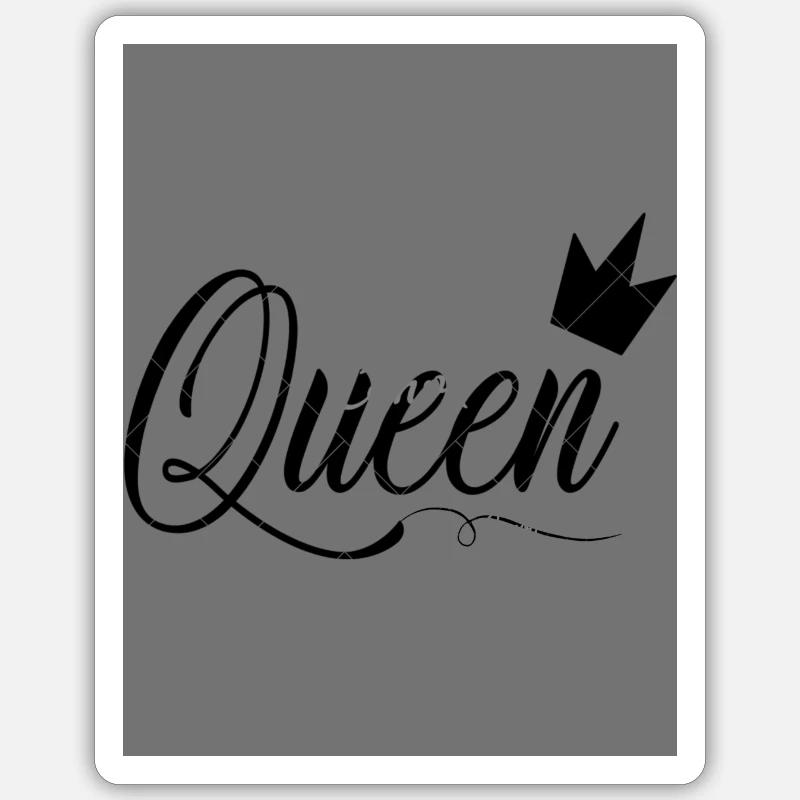 Queen Sticker Größe S (10 x 10 cm)