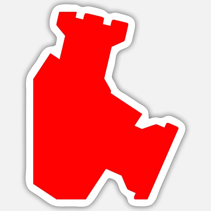 Sticker taille S (10 x 10 cm) - 