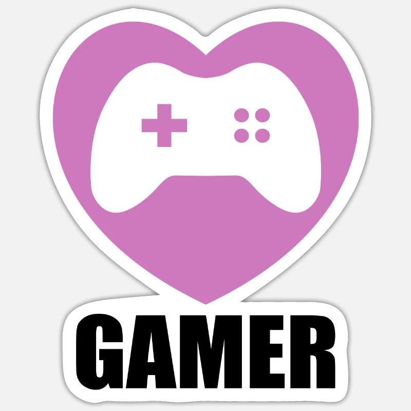 Spieler - Sticker Größe S (10 x 10 cm) - Mattweiß