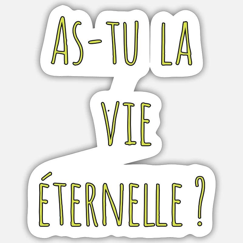 Sticker taille S (10 x 10 cm) - 
