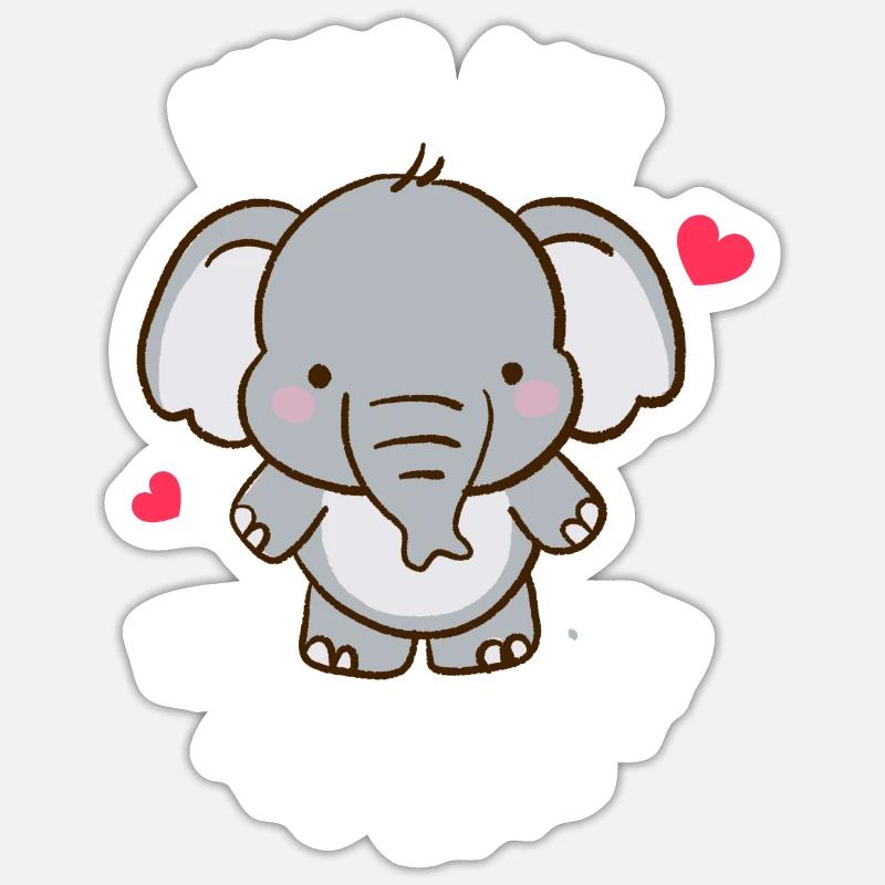 Sticker Größe S (10 x 10 cm) - 