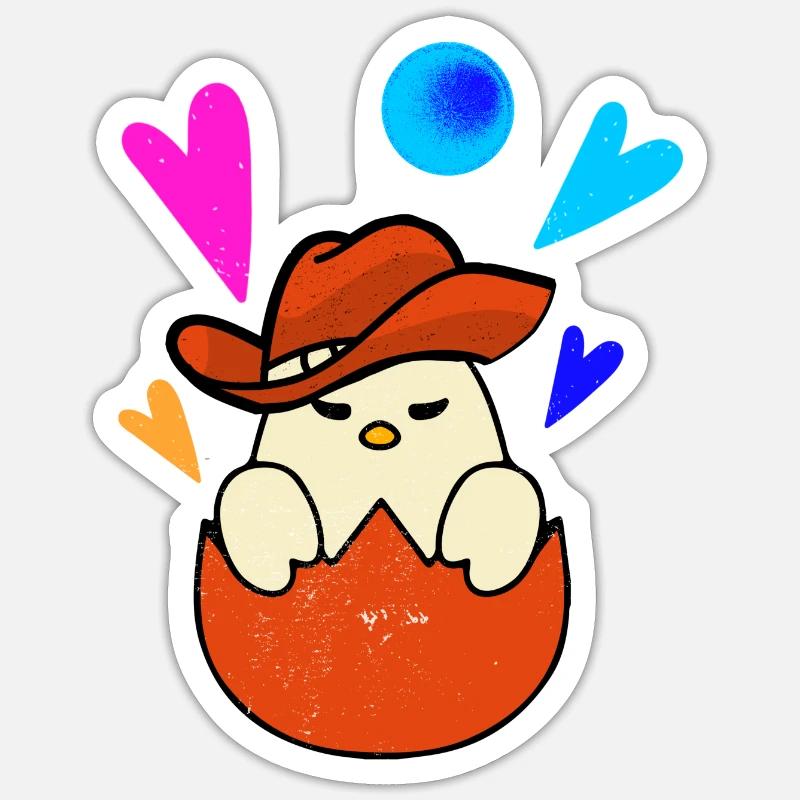 Sticker taille S (10 x 10 cm) - 