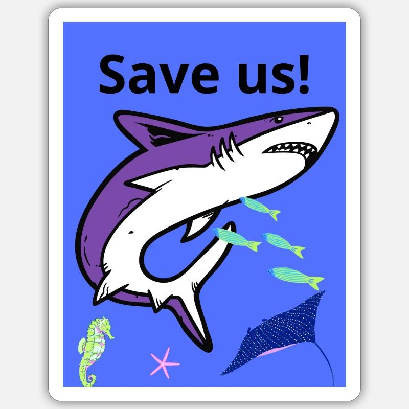 Sticker Größe S (10 x 10 cm) - 