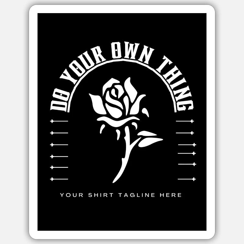 Sticker taille S (10 x 10 cm) - 