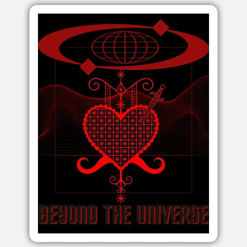 Beyond The Universe 3 Sticker size S (10 x 10 cm)