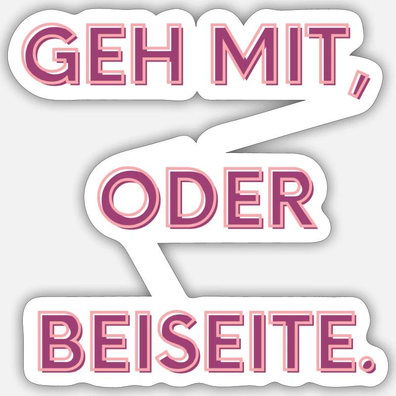Sticker Größe S (10 x 10 cm) - 